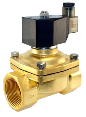 Válvula Solenoide de Bronce AC AST